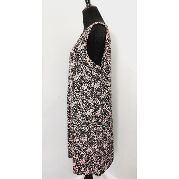 G. Dresse Great American Sportswear Ditsy Floral Sleeveless Dress Size Large - Picture 4 of 11